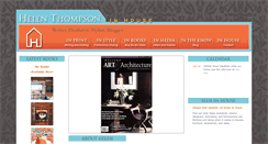 Desktop Screenshot of helenthompsoninhouse.com